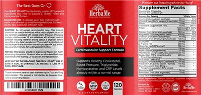 Heart Vitality label