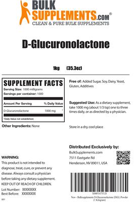 D-Glucuronolactone label