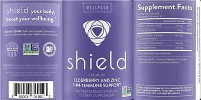 Shield label