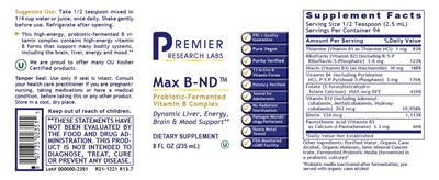 Max B-ND label
