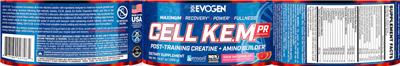 Cell K.E.M. PR Sour Watermelon Flavor label