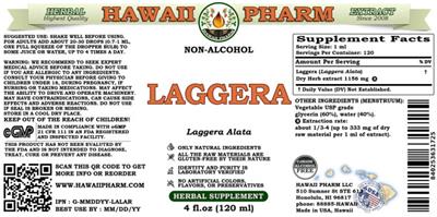 Laggera Alcohol Free label