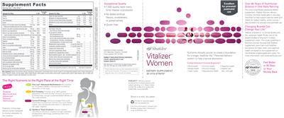 Vitalizer Women label