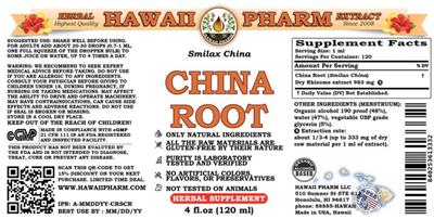China Root label