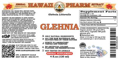 Glehnia label