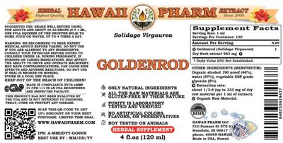 Goldenrod label
