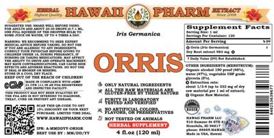 Orris label