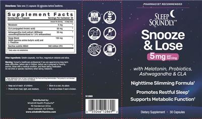Snooze & Lose label