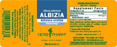 Albizia label