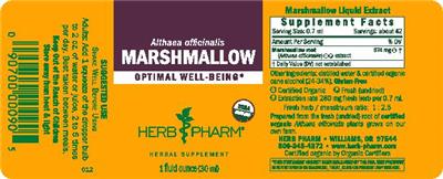 Marshmallow label