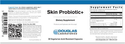 Skin Probiotic+ label