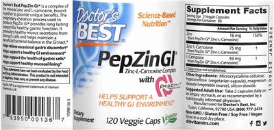 PepZin GI label