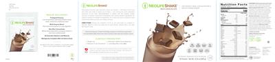 NeoLife Shake Rich Chocolate label