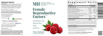 Female Reproductive Factors label