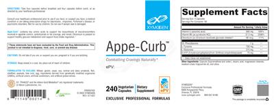 Appe-Curb label