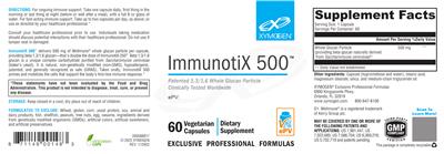 ImmunotiX 500 label