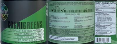 Cognigreens Lemon Lime label
