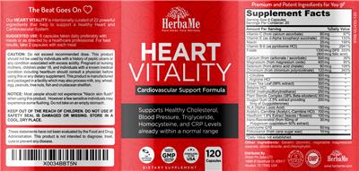 Heart Vitality label