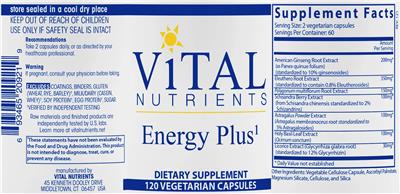 Energy Plus label