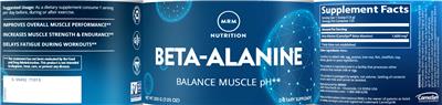Beta-Alanine label