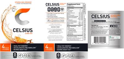 Sparkling Orange label
