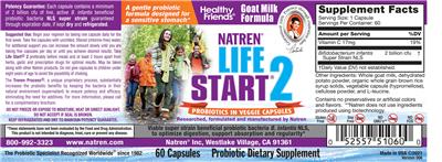 Life Start 2 label