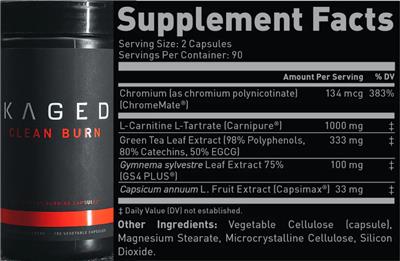 Clean Burn label