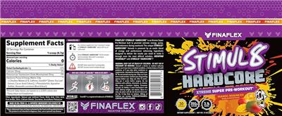 STIMUL8 HARDCORE Mango Madness label