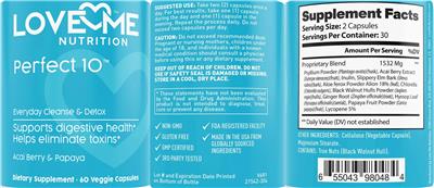 Perfect 10 label