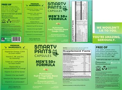 Men's 50+ Formula label