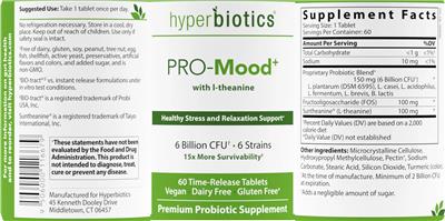 PRO-Mood with l-theanine label