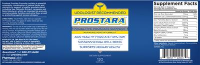 Prostara label