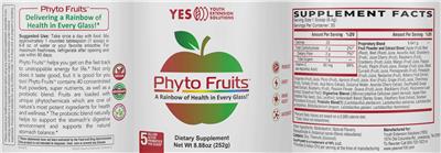 Phyto Fruits label