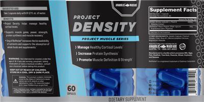 Project Density label