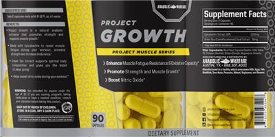 Project Growth label
