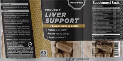 Project Liver Support label