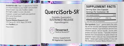 QuerciSorb-SR Sustained Release label