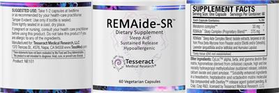 REMAide-SR label