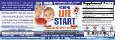 Life Start label