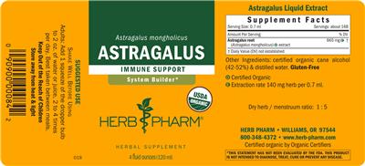 Astragalus label