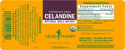 Celandine label