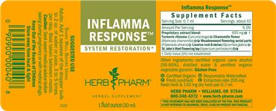 Inflamma Response label