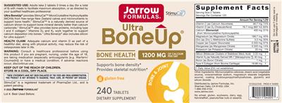 Ultra BoneUp label