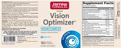 Vision Optimizer label