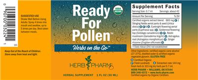 Ready for Pollen label