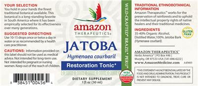 Jatoba label