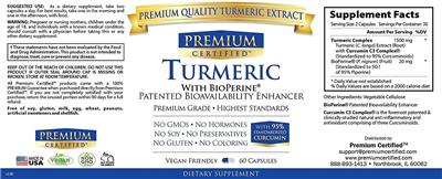Turmeric label