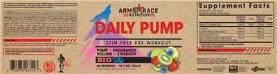 Daily Pump Big Sky label