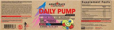 Daily Pump Big Sky 2nd Edition label