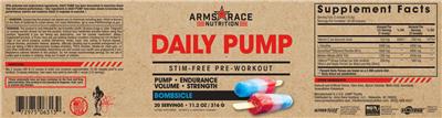 Daily Pump Bombsicle label
